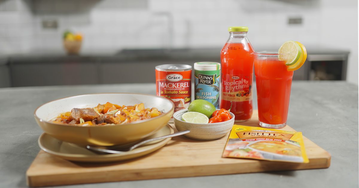 Grace Foods | Great Value with Grace - Spicy Caribbean Fish Stew