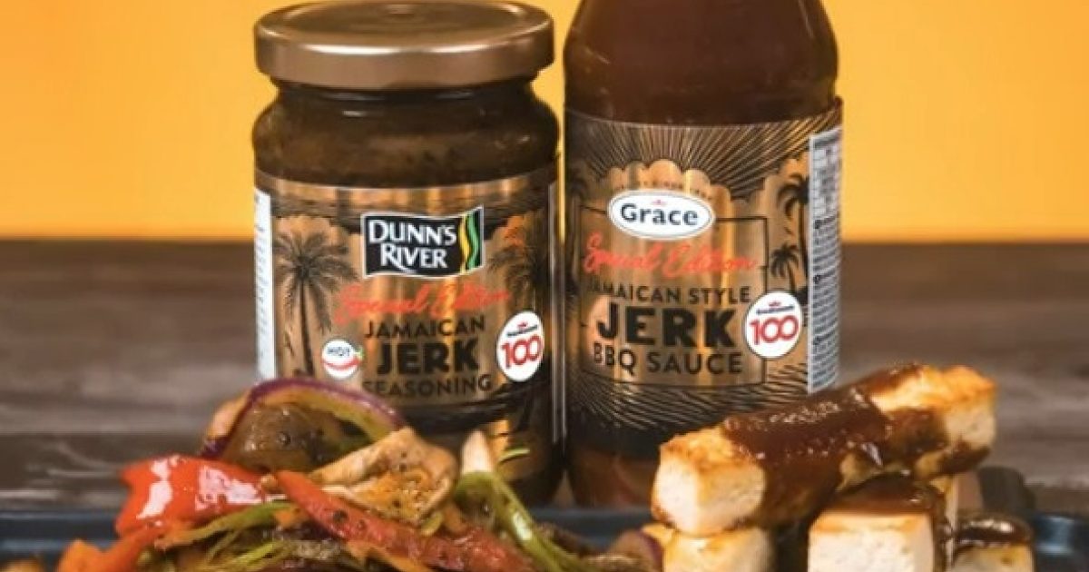 Grace Foods | Jerk Tofu with stir-fried spiced vegetables (V)